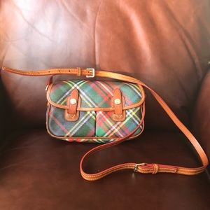 Dooney & Burke plaid crossbody bag